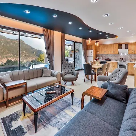 Asal, With Private Pool And Amazing Mountain View Villa Kalkan