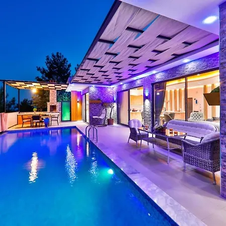 Asal, With Private Pool And Amazing Mountain View Villa Kalkan