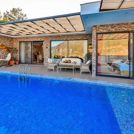 Asal, With Private Pool And Amazing Mountain View * Kalkan