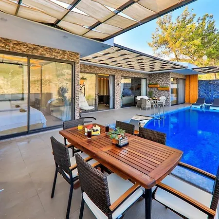 Asal, With Private Pool And Amazing Mountain View Villa Kalkan